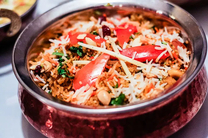 Butter Chicken at Lotus Fine Indian Cuisine Calgary NW